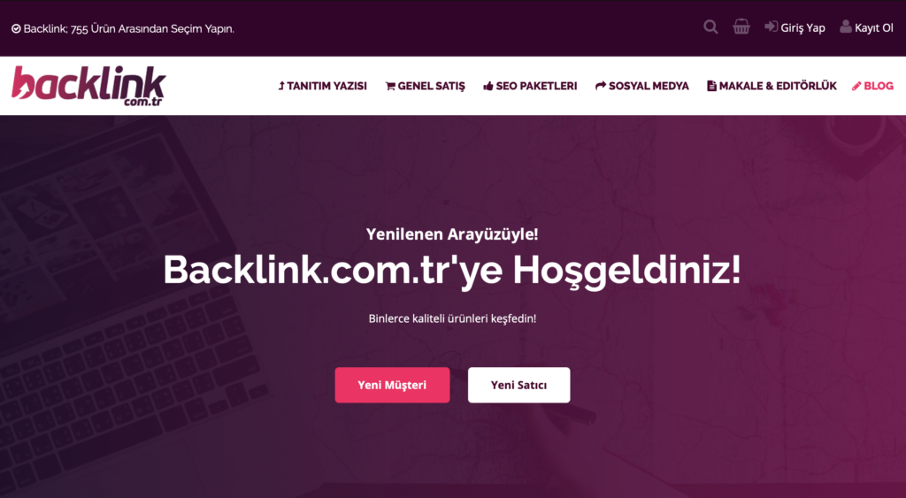 backlink ve tanıtım yazısı
